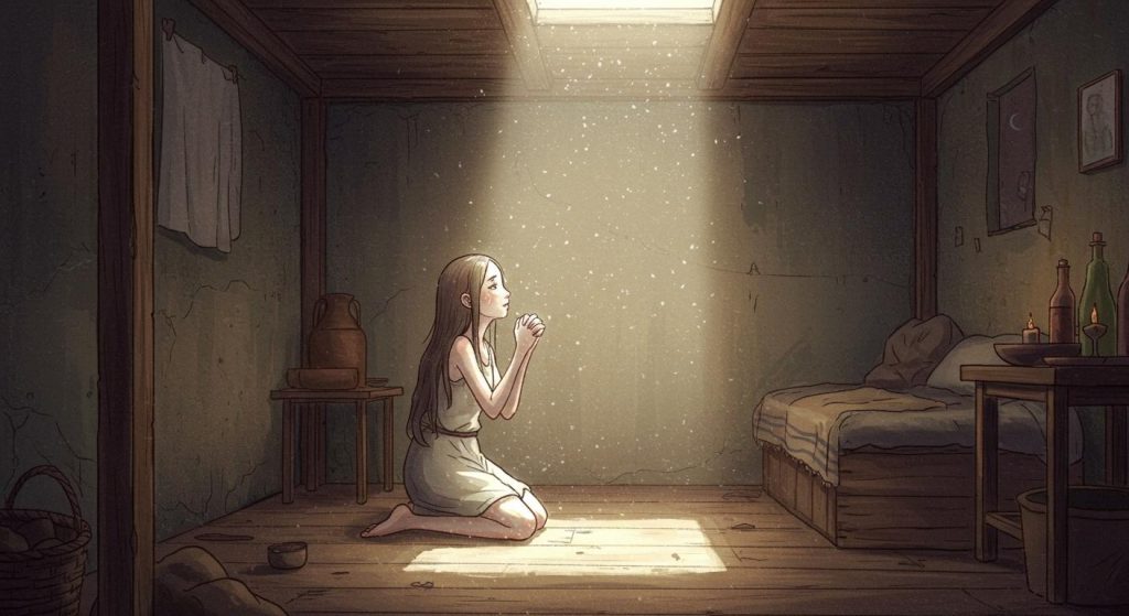 배고픈 아이의 기도 – 신이 응답하는 순간