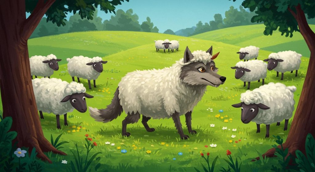 양과 늑대 – 속임수에 넘어가지 마라