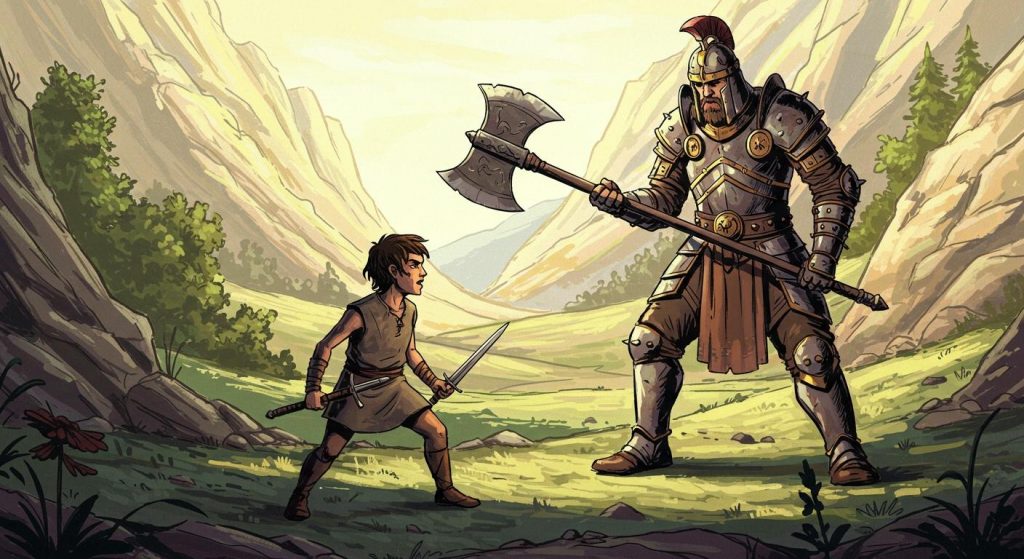 다윗과 골리앗 (사무엘상 17장)