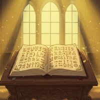 신비한 서책 – 읽을 수 없는 글자의 의미