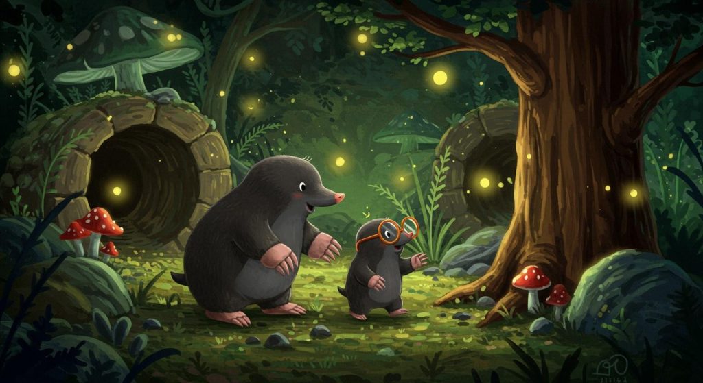 두더지와 어머니 – 자기 단점을 인지하라