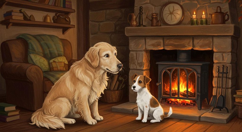 늙은 개와 젊은 개 – 경험이 주는 가르침