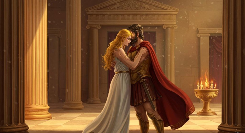 메넬라오스와 헬레네 – 트로이 전쟁 이후의 재회