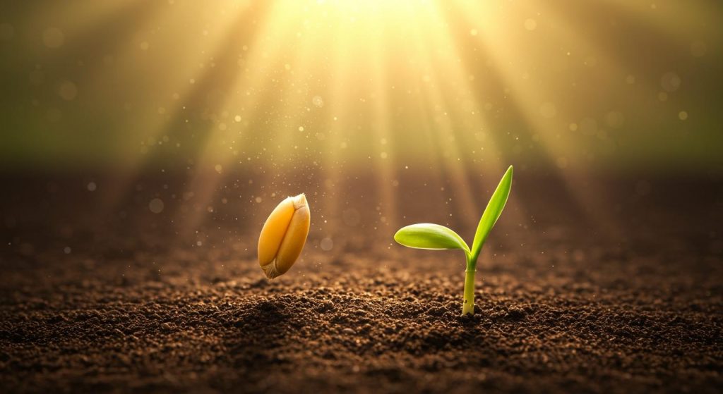 한 알의 밀알의 교훈 (요한복음 12장)