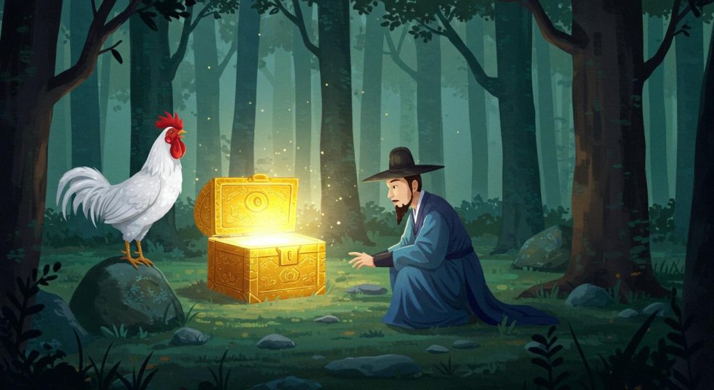 김알지와 금궤 – 신라 왕족의 시조가 된 김알지의 전설