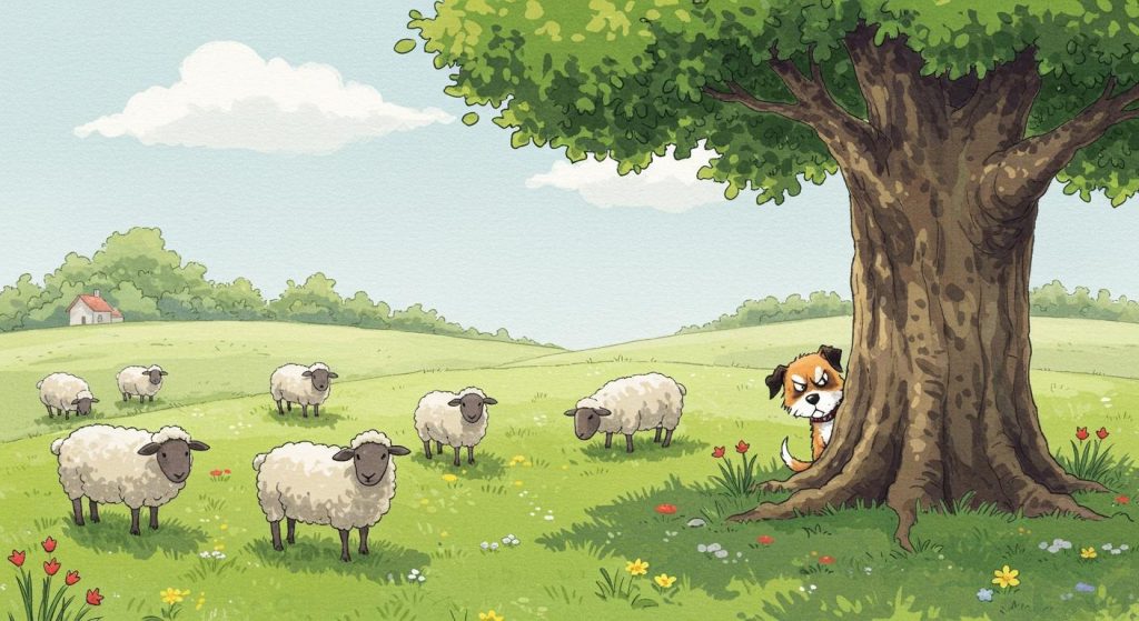 양과 개 – 사소한 다툼이 큰 문제를 만든다