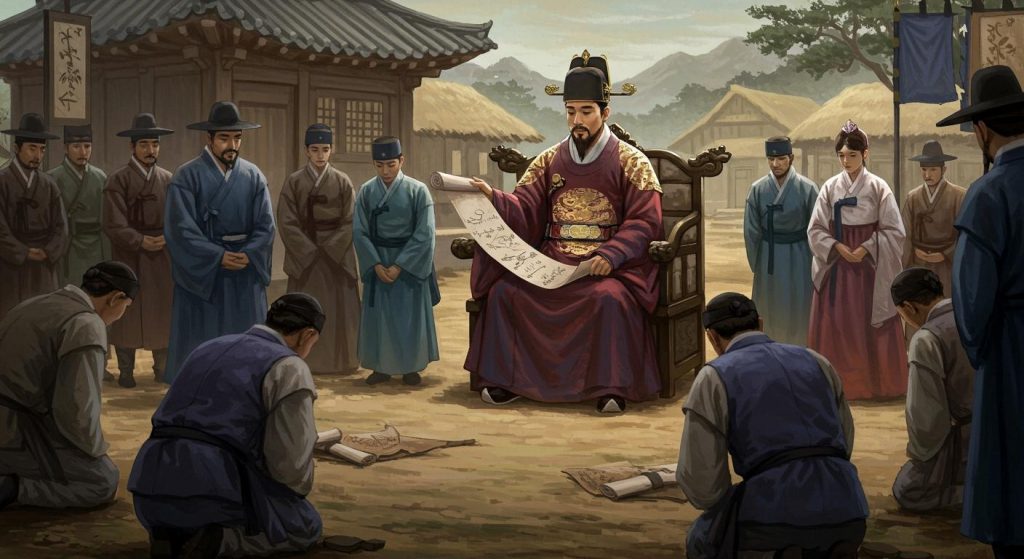 법흥왕과 율령 반포 – 신라가 법을 체계적으로 정비한 이야기