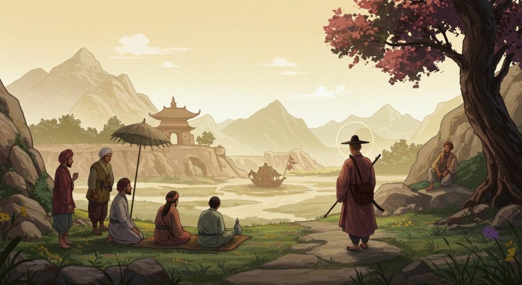 혜초의 왕오천축국전 – 신라 승려 혜초가 인도 여행을 다녀온 기록