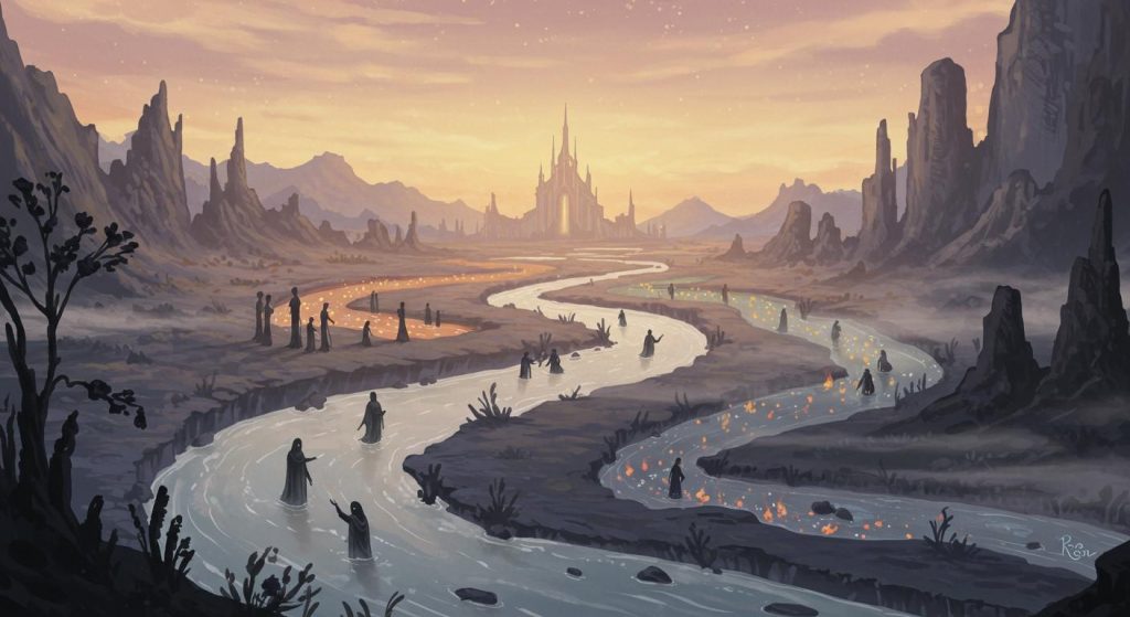 저승(하데스)과 5개의 강