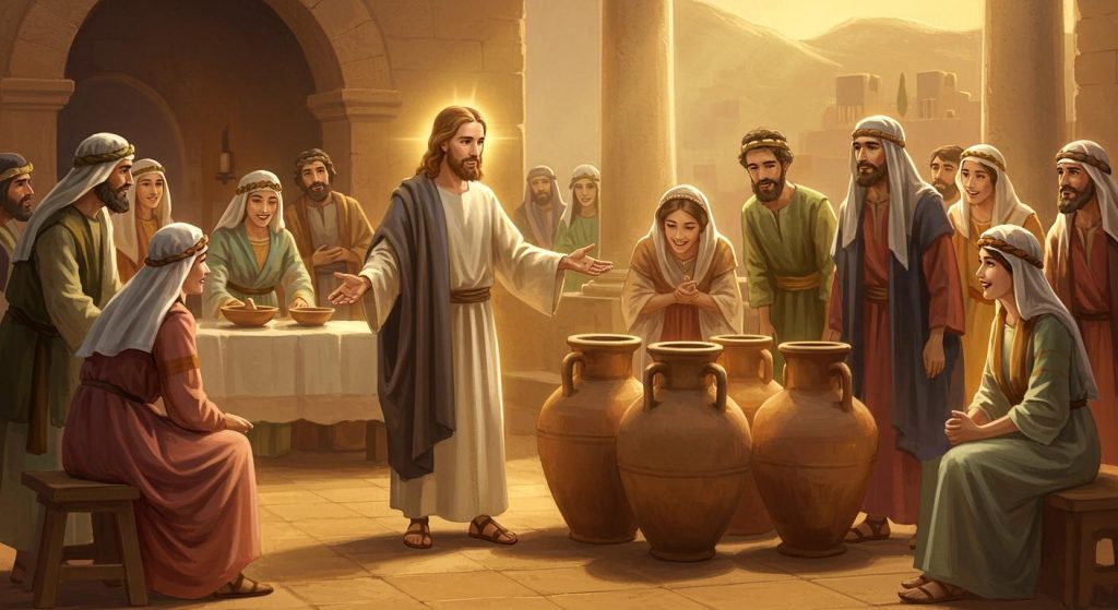 예수님의 첫 기적 - 가나의 혼인잔치 (요한복음 2장)