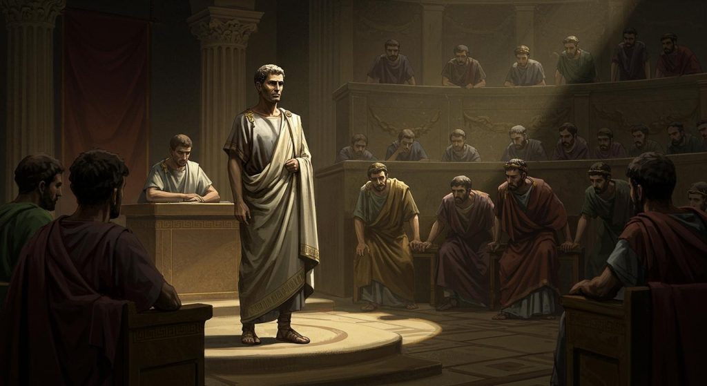 브루투스의 공화정 수호-개인의 이익보다 큰 대의를 위한 희생