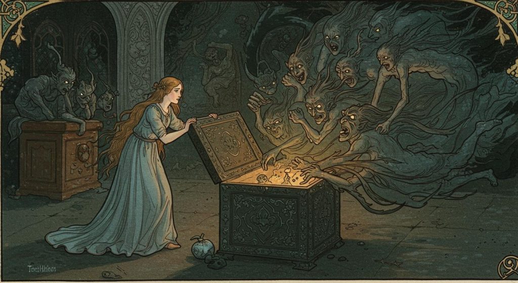 판도라의 상자와 인류의 고난