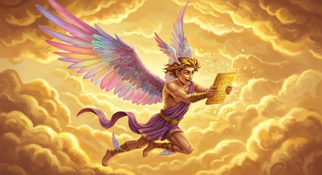 헤르메스의 장난과 전령 신으로서의 역할