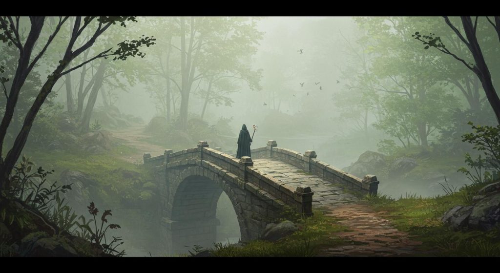 신비로운 다리 – 다리를 건너야 할 때