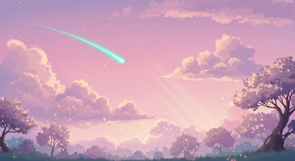 혜성 - 혜성이 변화를 예고.