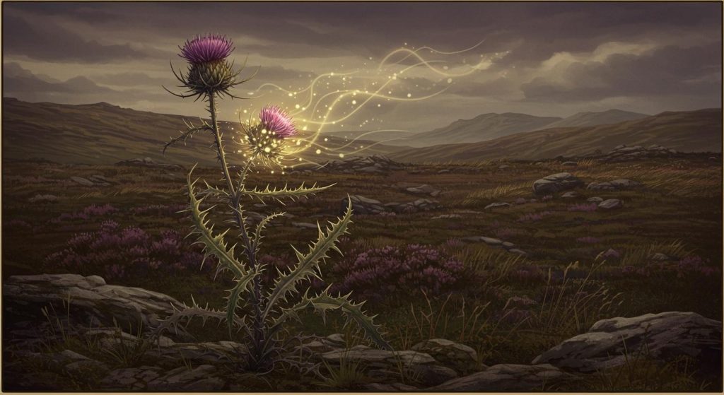 엉겅퀴의 모험 - 엉겅퀴의 강인함.