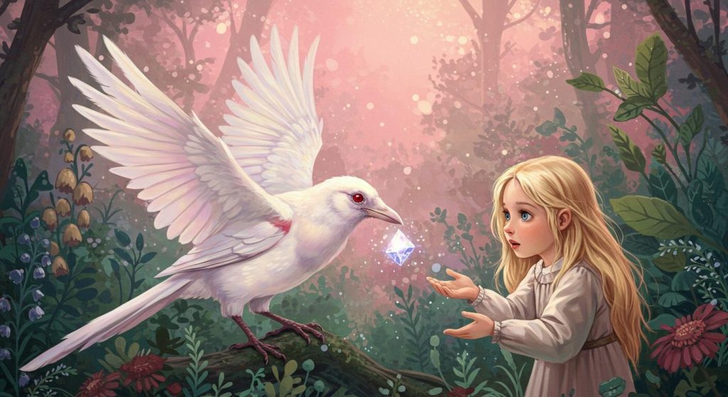 하얀 까치의 선물 - 까치가 주는 축복과 희망