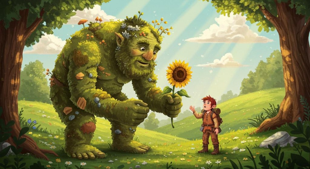 어린 거인 - 순수한 마음을 가진 큰 거인