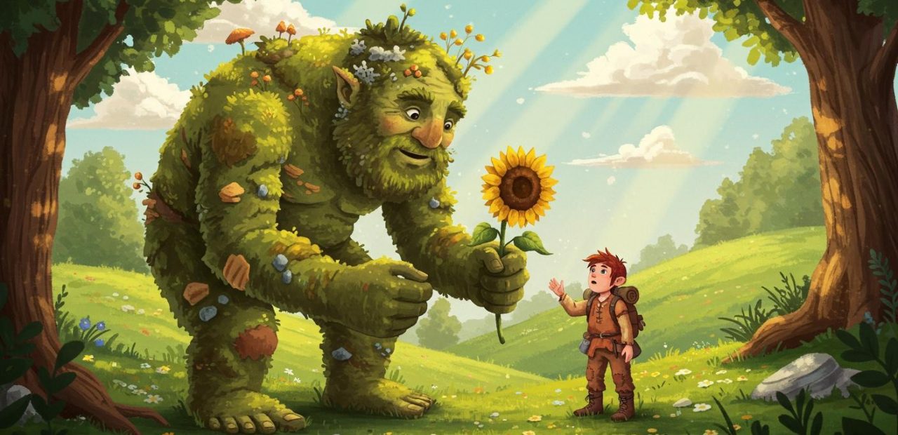 어린 거인 - 순수한 마음을 가진 큰 거인