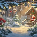 산타의 비밀 정원 - 희망이 피어나는 겨울 정원