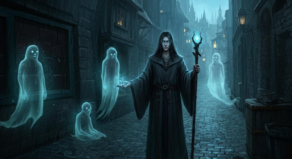 비 오는 날의 마법사 - 슬픔을 위로하는 비의 마법사