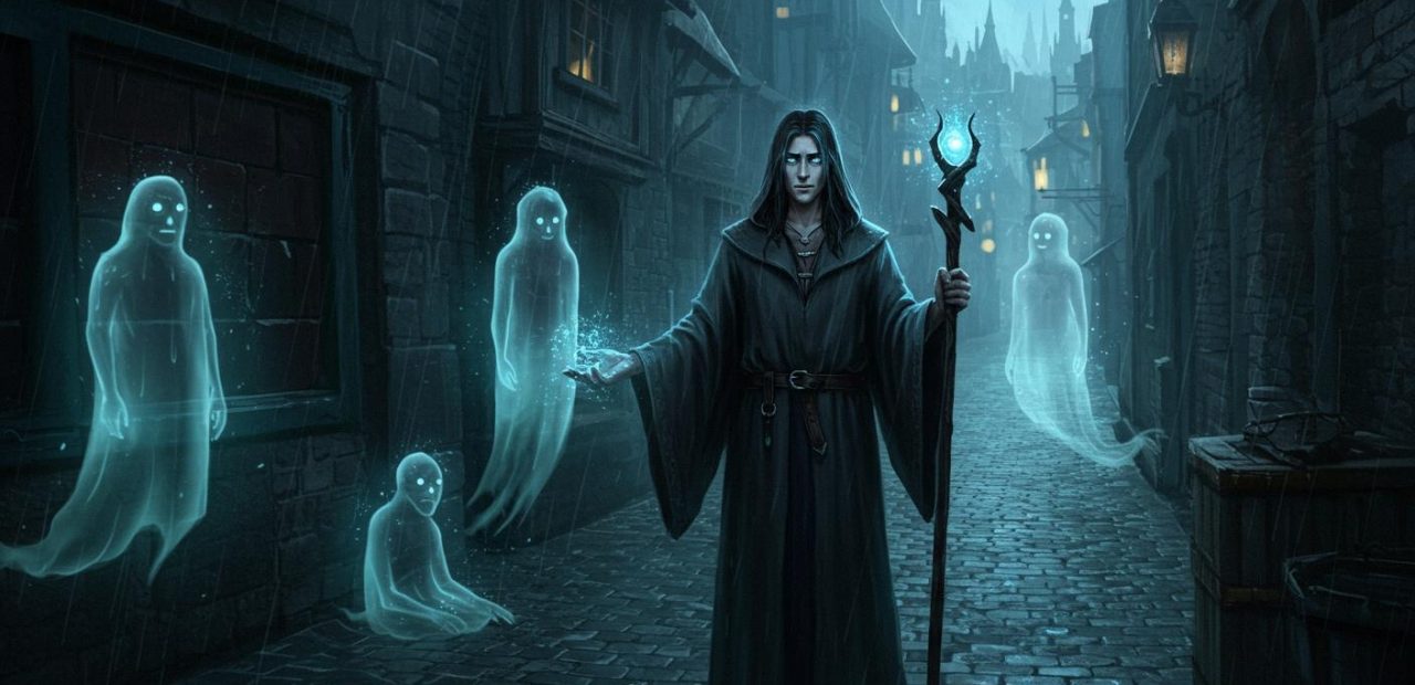 비 오는 날의 마법사 - 슬픔을 위로하는 비의 마법사