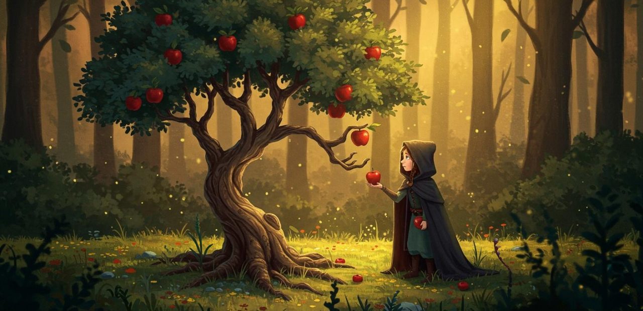 작은 사과나무 - 자신을 희생해 남을 돕는 사과나무