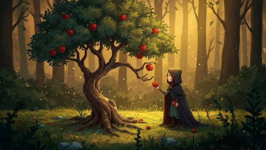 작은 사과나무 - 자신을 희생해 남을 돕는 사과나무