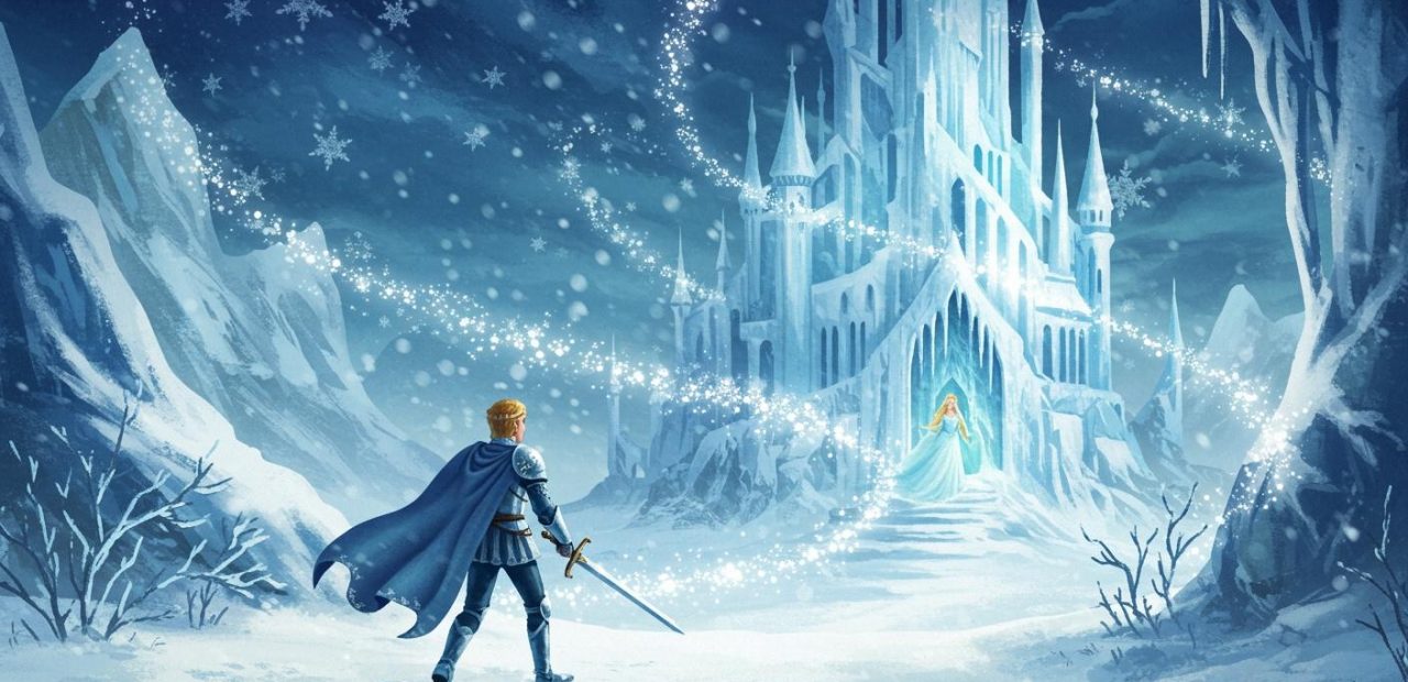 얼음의 성 - 차가운 성에 갇힌 공주를 구하는 왕자