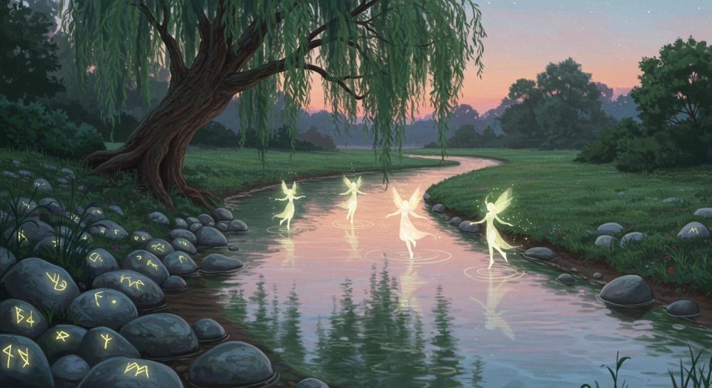 맑은 강의 전설 - 강물 속 비밀과 전설 풀기