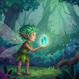 빛나는 돌 - 마법의 돌을 가진 소녀의 이야기