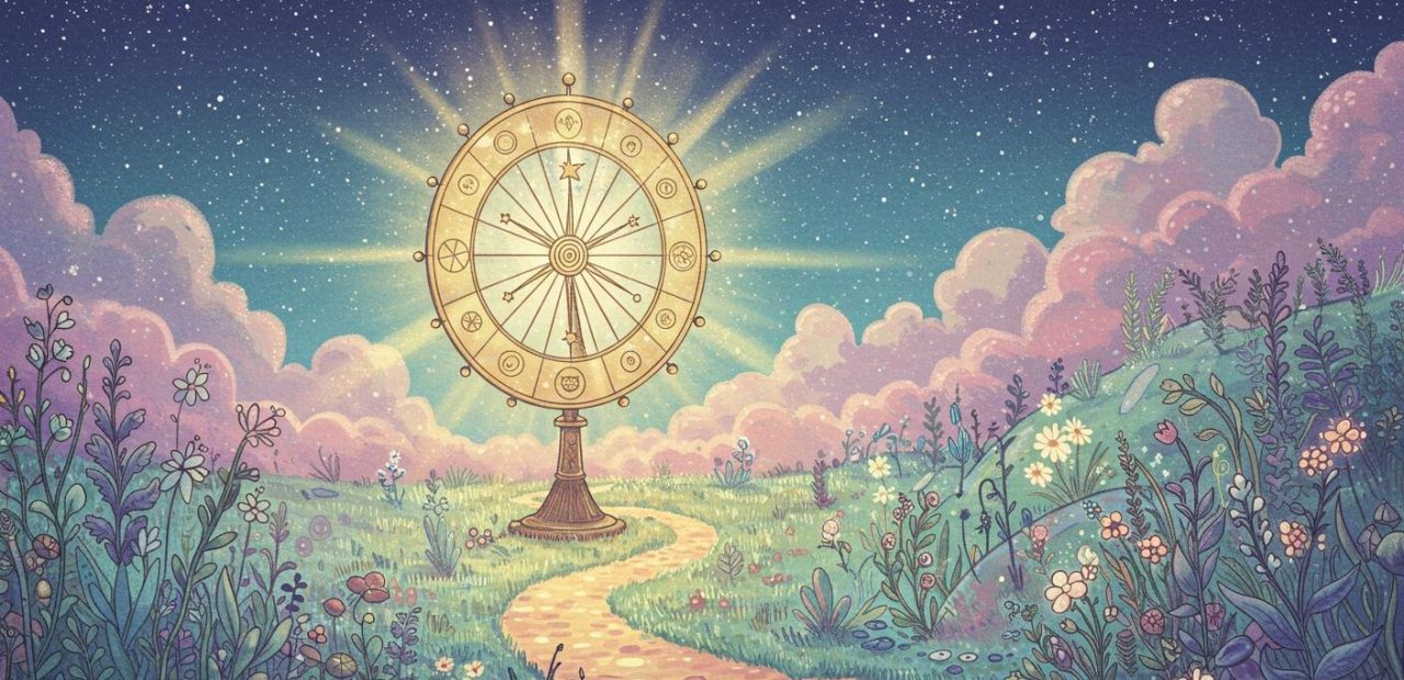 밤하늘의 수레바퀴 - 길을 밝혀주는 신비한 수레