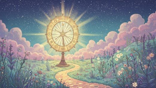 밤하늘의 수레바퀴 - 길을 밝혀주는 신비한 수레