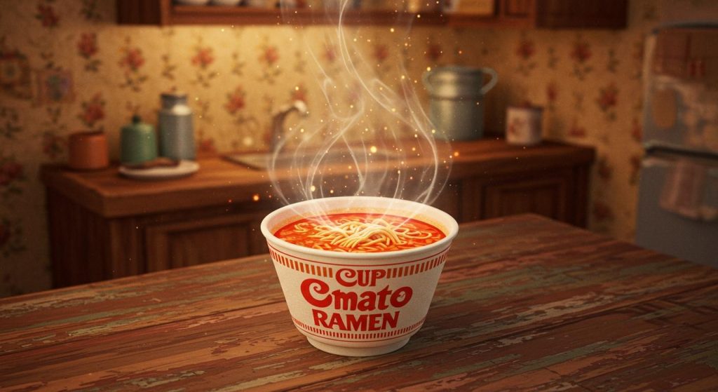 토마토 컵라면 - 차정은