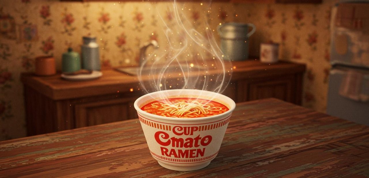 토마토 컵라면 - 차정은