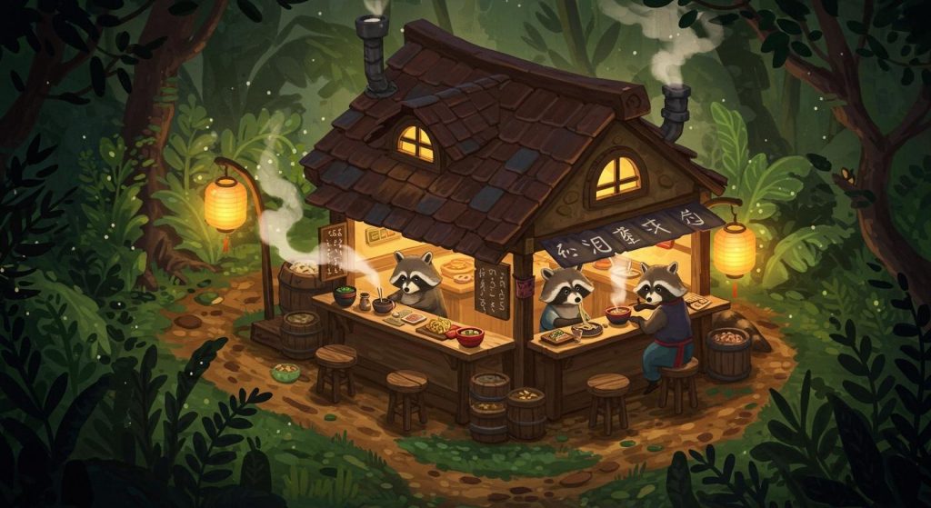 너구리 라면 가게 - 최설희