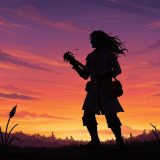 노을 속의 시인 - 노을에 영감받아 떠난 시인