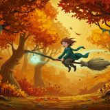 마녀의 빗자루 - 저주받은 빗자루를 가진 소년의 모험