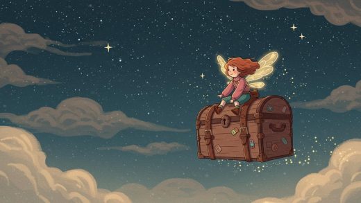 하늘을 나는 트렁크 - 마법의 트렁크로 떠나는 청년의 여행