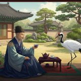 두루미와 선비 - 두루미와의 우정과 교훈