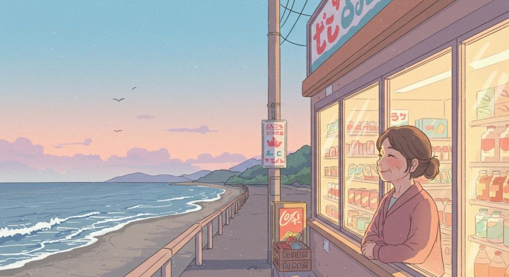 바다가 들리는 편의점 - 따뜻한 위로