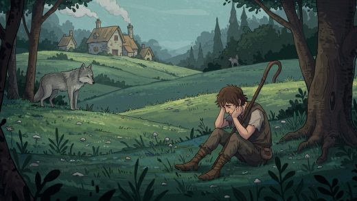 거짓말쟁이 목동 - 반복된 거짓말로 믿음을 잃은 목동