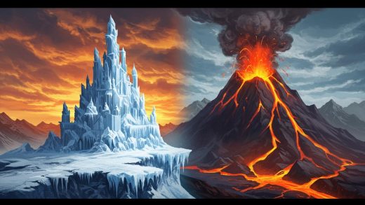 얼음과 불의 전쟁 - 반대 존재의 싸움과 화해