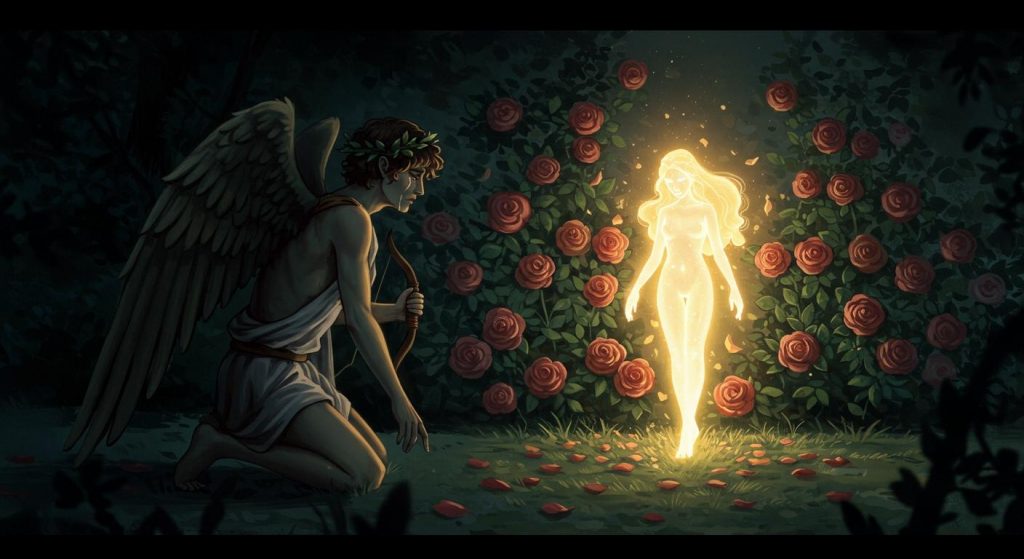 프시케 - 예술과 사랑의 갈등.