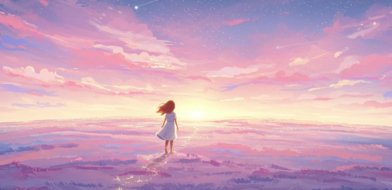 별을 따라간 소녀 - 별빛 따라 떠나는 여정