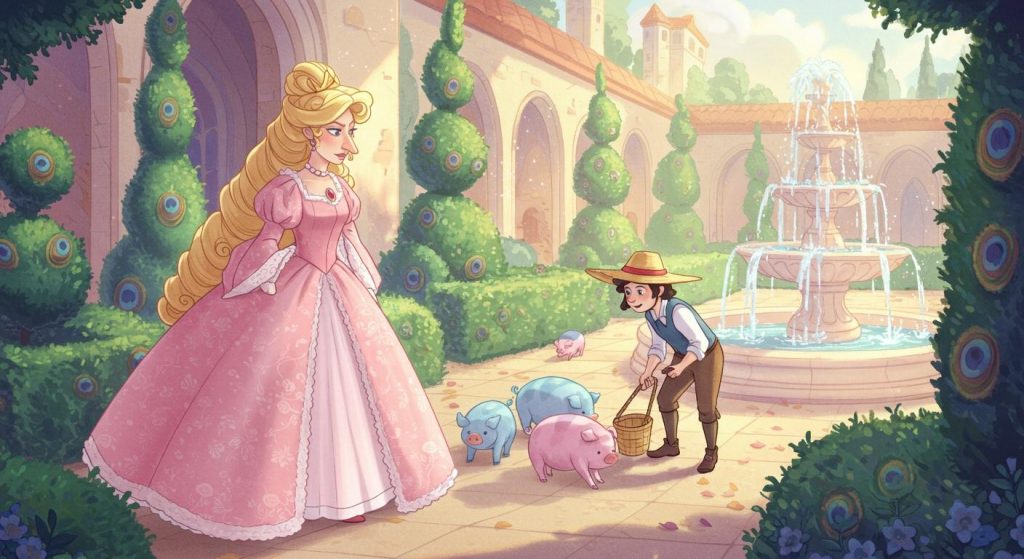 이상한 돼지치기 왕자 - 왕자의 교만한 공주 시험 이야기