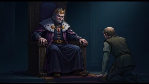 못된 왕 – 교만한 왕의 심판.