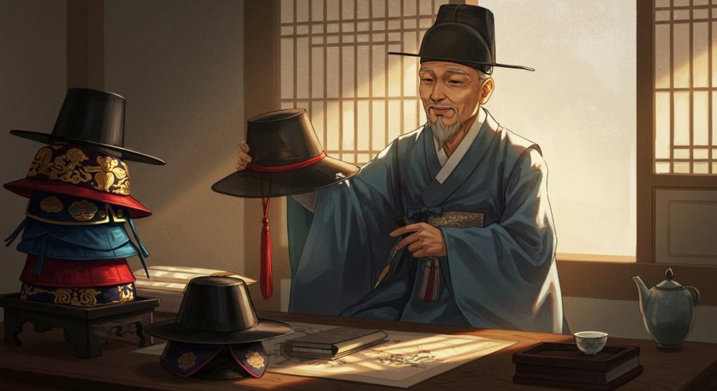 선비와 갈모 - 선비의 슬기로운 선택 이야기