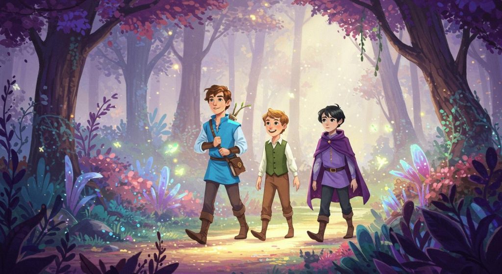 파이터와 페터와 피르 - 세 소년의 꿈을 좇는 이야기.