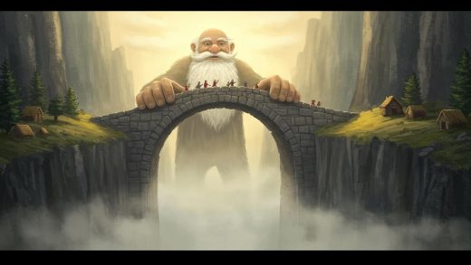 거인의 다리 - 인간을 위해 다리를 만든 거인